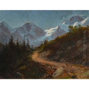 Monch Et Jungfrau by Francois Vuagnat