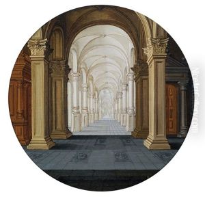Kircheninterieur by Jan van Vucht