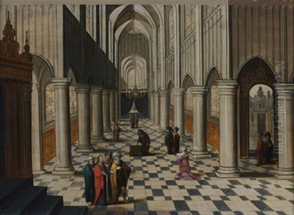 Le Christ Entoure De Theologiens Dans Le Temple - view 1