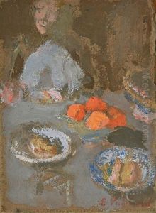L'assiette D'oranges by Jean-Edouard Vuillard