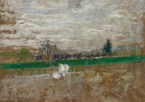 Champ De Course by Jean-Edouard Vuillard