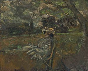 Madame Hessel Au Soleil Couchant by Jean-Edouard Vuillard