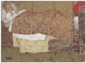 La Malade Lisant by Jean-Edouard Vuillard