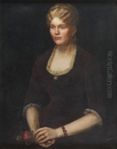 Portrait Of A Lady In Black