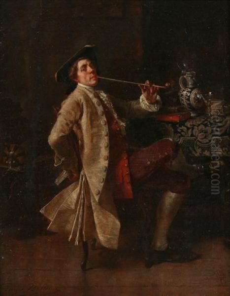 Dandy With Pipe - view 1