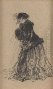 Female Figure by Louis Georges Brillouin