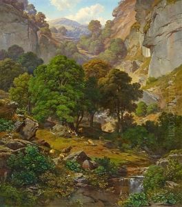 Landschaft Mit Rastenden Hirten