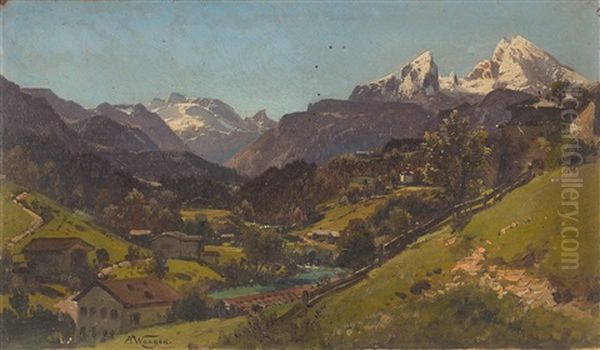 Der Watzmann Bei Berchtesgaden Mit Dem Funtensee - view 1