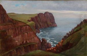 Coastal View From Beinisvord, Sudero, Faroe Islands by Joen Waagstein