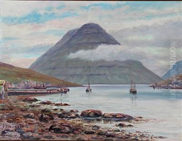 Landscape From The Faroe Islands - view 1