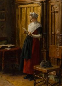 The Reading Orphan Girl