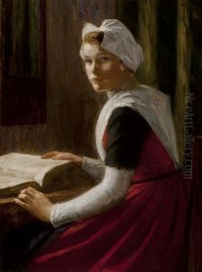 Orphan Girl From Amsterdam With A Bible