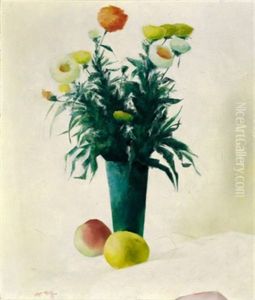 Blumen Und Apfel by Aloys (Wachlmayr) Wach
