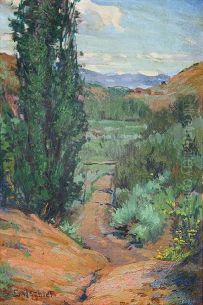 Untitled (path Through The Foothills) - view 1