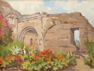 San Juan Capistrano Mission by Marion Kavanaugh Wachtel