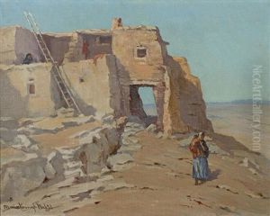 Walpi, On The First Mesa by Marion Kavanaugh Wachtel