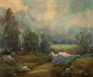 Morning Mist, San Gabriel Valley by Marion Kavanaugh Wachtel