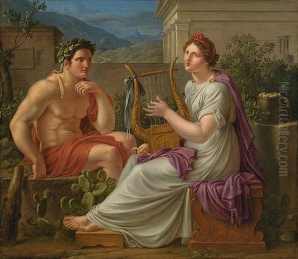 Herkules Und Die Muse - view 1