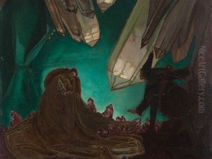 In The Crystal Cave, Vienna by Franz Wacik