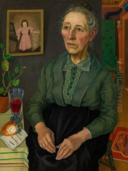 Portrait Of My Mother (in The Age Of 72) - view 1