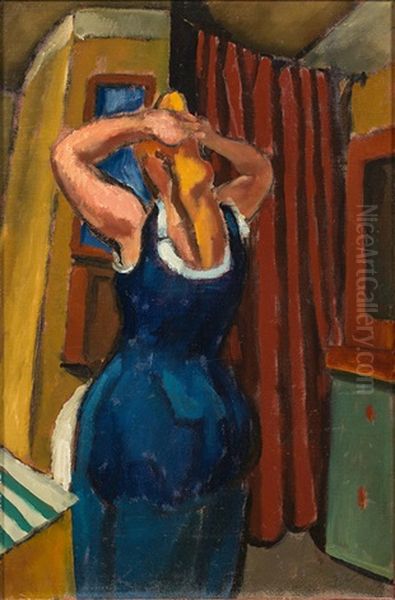 Ilse Wacker In The Studio - view 1