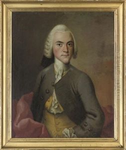 Portrait Of J. Wichfeld In A Grey Coat