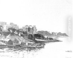 Sydney Harbour, Blue's Point by Robert Waden