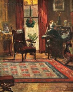 Beacon Hill Interior by Adelaide E. Wadsworth