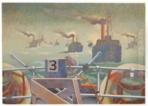 Convoy by Edward Wadsworth