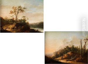 Landschaften Mit Figurenstaffage by Philipp Hieronymus Brinckmann