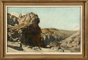 Paysage Montagneux Pres De Tolede