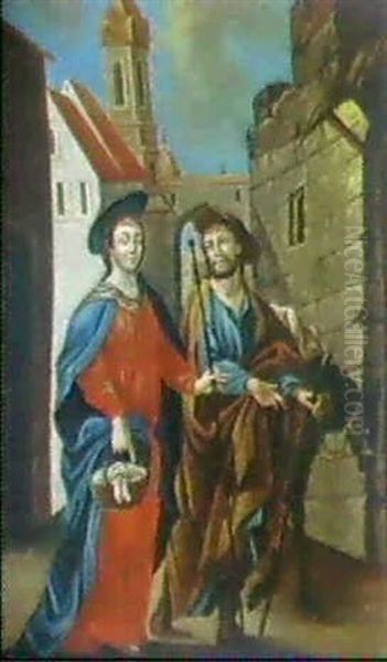 Maria Und Joseph Auf Der Herbergssuche - view 1