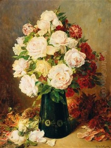 Roses In A Vase - view 1