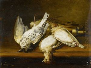 Gegenstucke: Nature Morte Aux Oiseaux by Ferdinand Wagner the Younger
