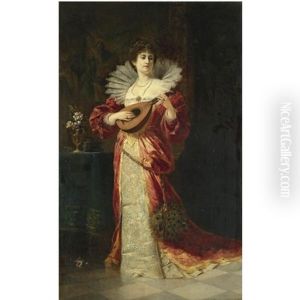Dame Mit Laute - Lady With Lute Dame Mit Laute - Lady With Lute