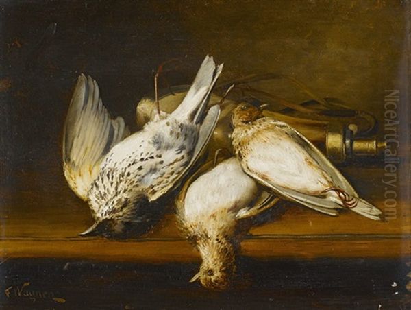Nature Morte Aux Oiseaux (diptych) - view 1