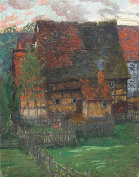 Bauerngehoft Mit Fachwerk - view 1