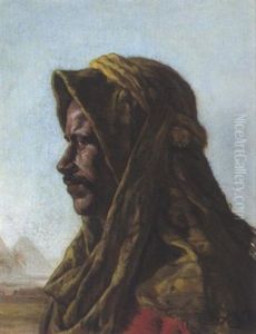 Portrait Eines Beduinen