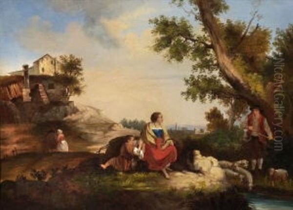 Szene In Sudlicher Landschaft - view 1