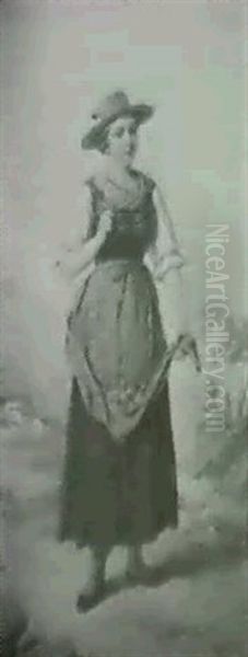 Junge Frau In Tracht - view 1