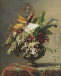 Vase De Fleurs by Elise (Puyroche) Wagner
