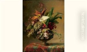 Bouquet De Fleurs Exotiques by Elise (Puyroche) Wagner