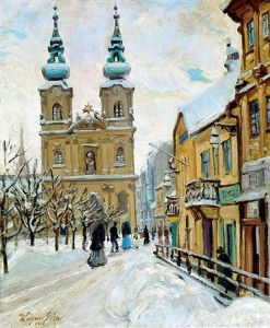 Winter In The City (batthyany Square)