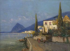 An Der Amalfi Kuste by Hans Wagner