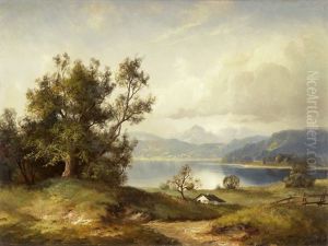 Seelandschaft In Bayern