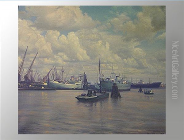 Hafen Von Rotterdam - view 1