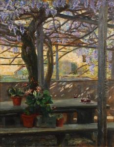Glizinien Pergola by Jacob Wagner