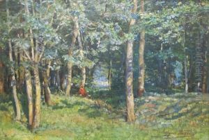 Foret Pres Du Lac Majeur by Jacob Wagner