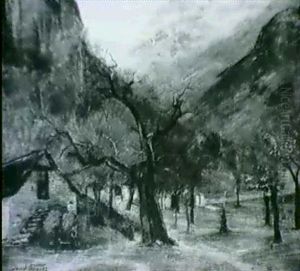 Tessiner Landschaft by Jakob Wagner