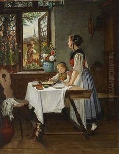 Essenszeit by Julius Wagner